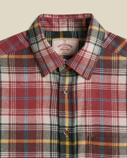 Portuguese Flannel - Alpi Shirt - Green Check