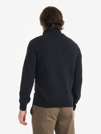 AIGLE - Quarter Zip Sweatshirt - Grey