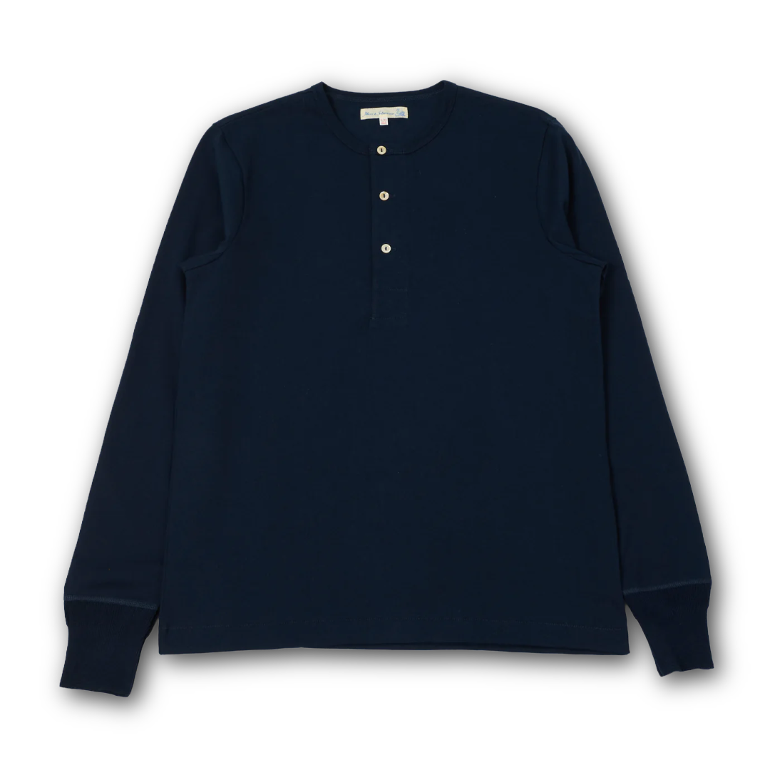 MERZ B. SCHWANEN - 2M06 Classic Fit Long Sleeve Henley