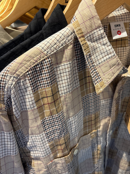 Edwin - Work Shirt - Patchwork Dobby Fabric