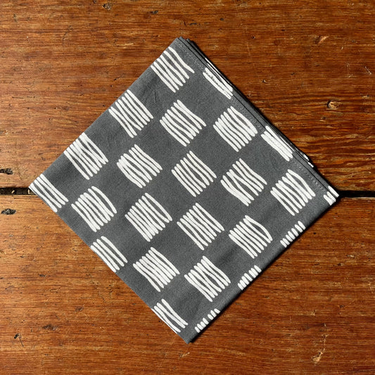 Niwaki - Cotton Handkerchief - Grid