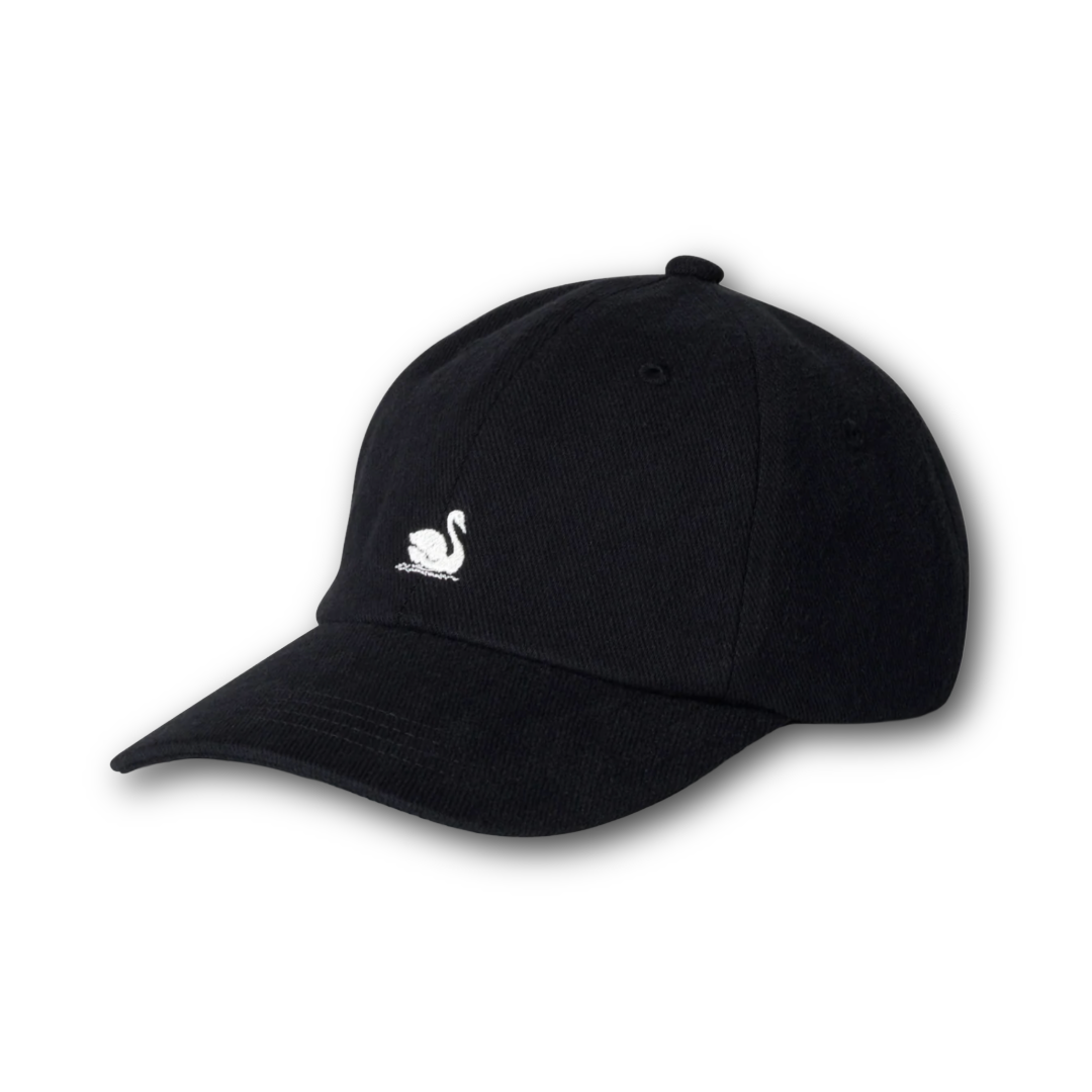 MERZ B. SCHWANEN - Swan Logo Cap - Deep Black