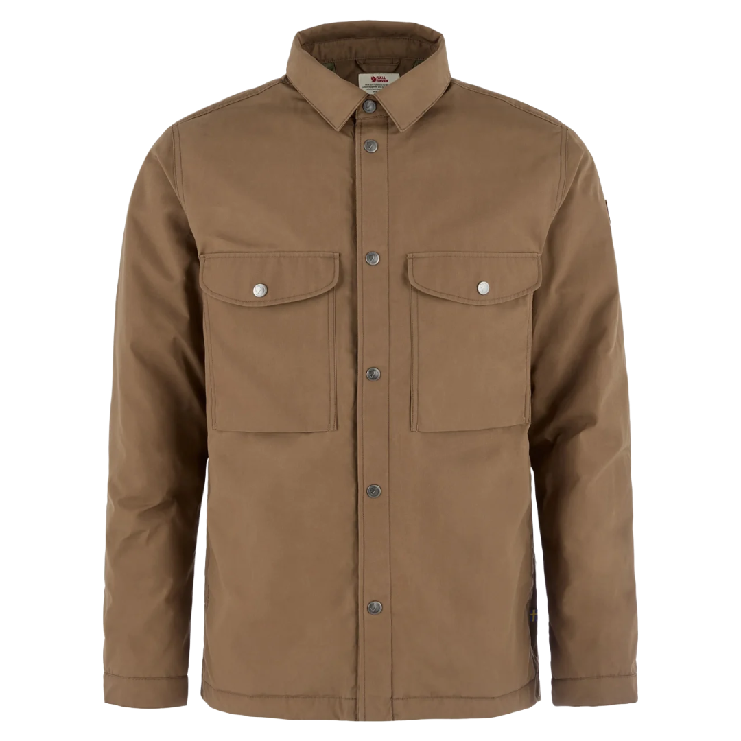 Fjällräven - Övik Down Shirt Jacket - Wood Brown