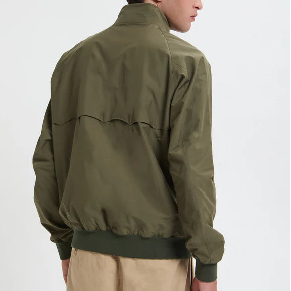 Baracuta G9 Harrington Jacket in Army Green