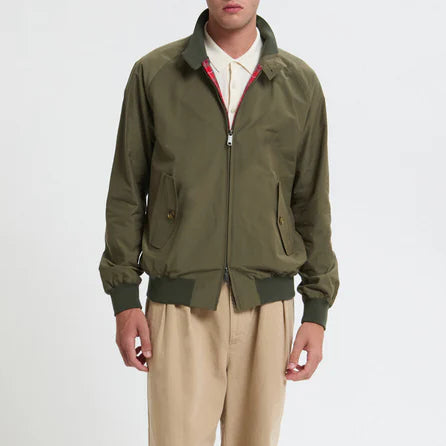 Baracuta G9 Harrington Jacket - Army Green