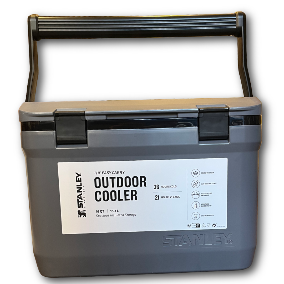 Stanley - The Easy-Carry Outdoor Cooler - 15.1L - Black