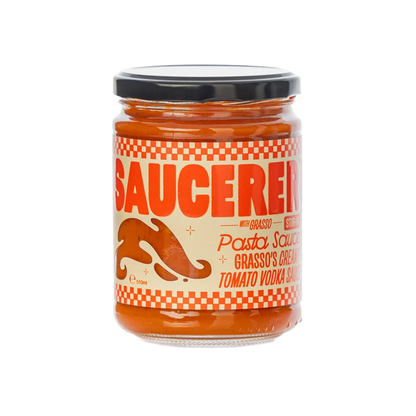 The Saucerer x Grasso - Creamy Tomato Vodka Pasta Sauce - 510g
