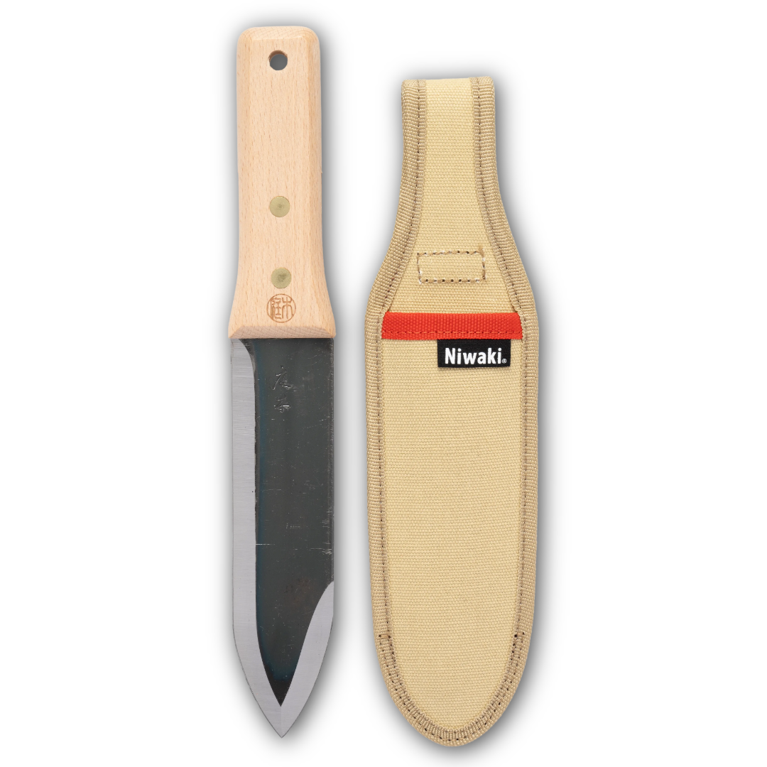Niwaki - Hori Hori PRO - Carbon Steel + Canvas Holster