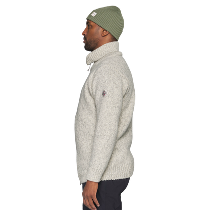 Devold - Nansen Wool Cardigan - Grey Melange