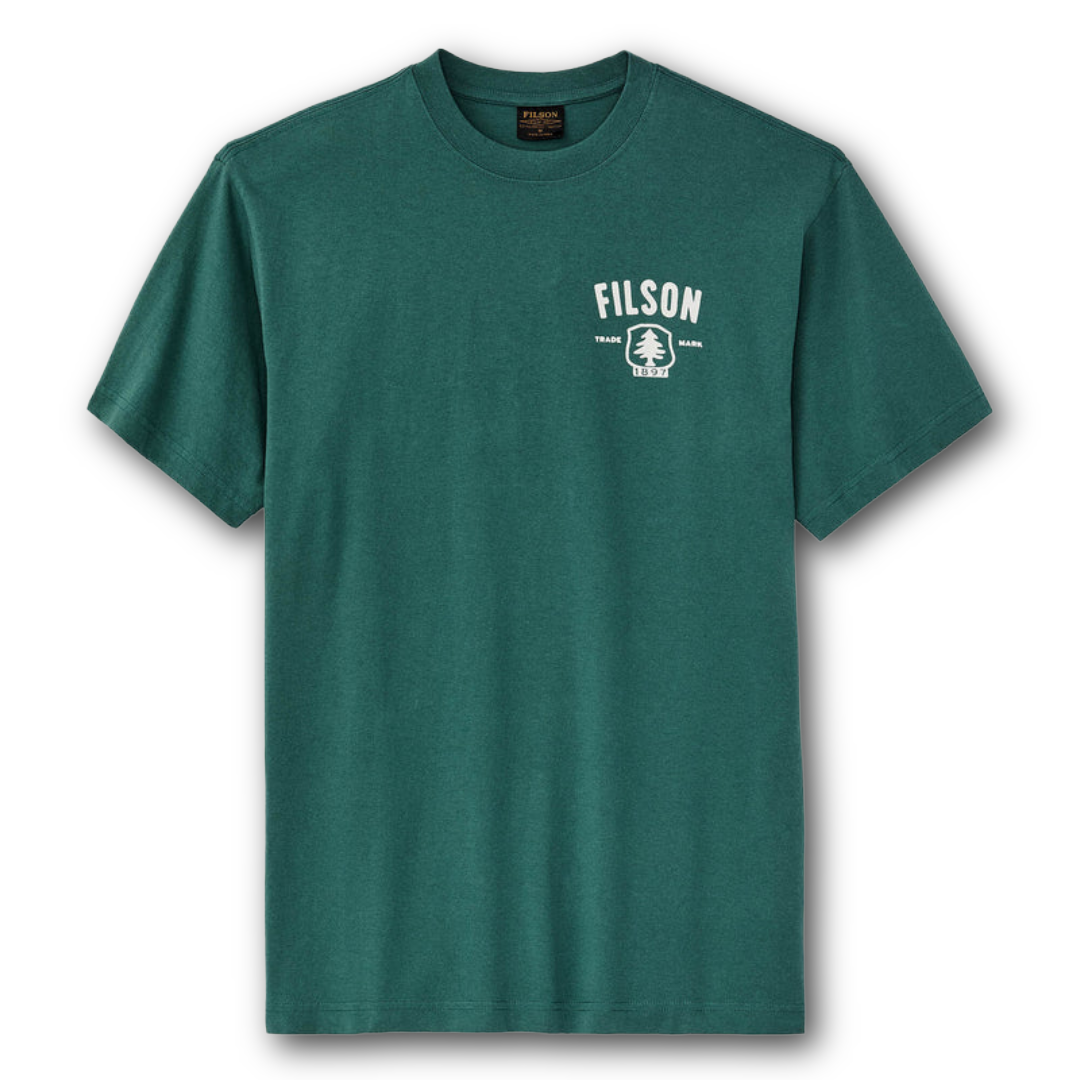 FILSON - Forestry Graphic T-shirt - Mallard Green