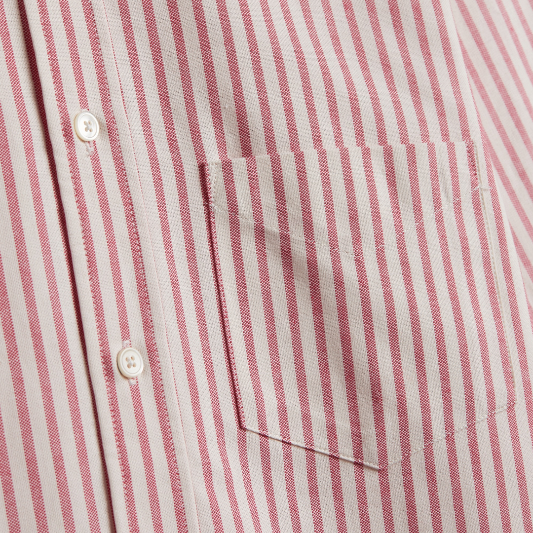 Portuguese Flannel - Montebelo Stripe - Red