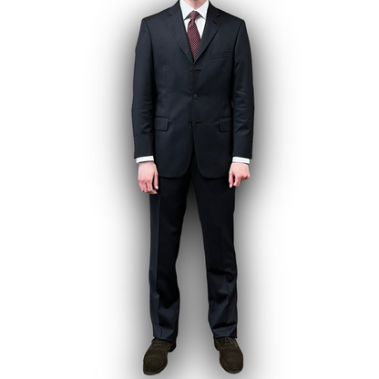 Regent - 'Penguin' Suit - Anthracite Grey Fleck Wool 260g - Reda Super 110