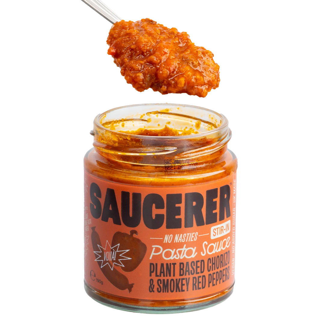 The Saucerer - Plant-Based Chorizo & Smoky Red Pepper Pasta Sauce - 190g