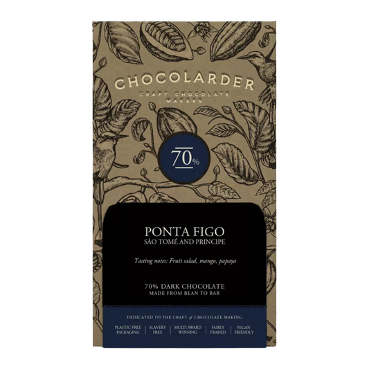 CHOCOLARDER - Ponta Figo 70% Dark Chocolate