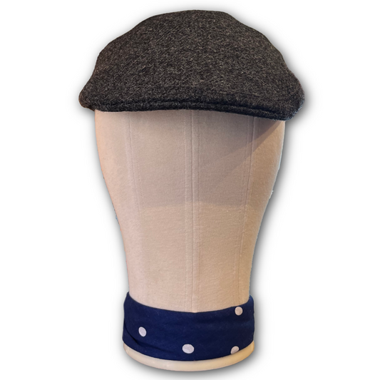 Regent - Flat Cap - Grey Moon Tweed