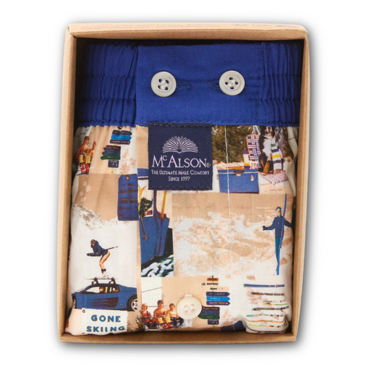 McAlson - Boxer Shorts - Skiing