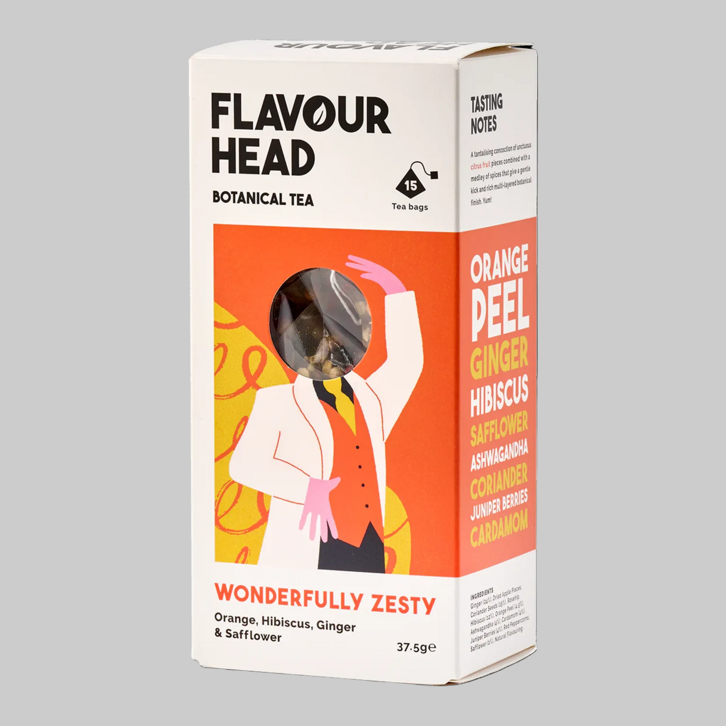 FLAVOUR HEAD - WONDERFULLY ZESTY - TEA