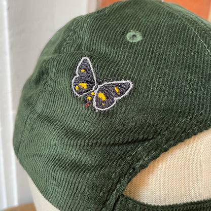 Regent Baseball Cap - Six Panel - Corduroy - Bottle Green