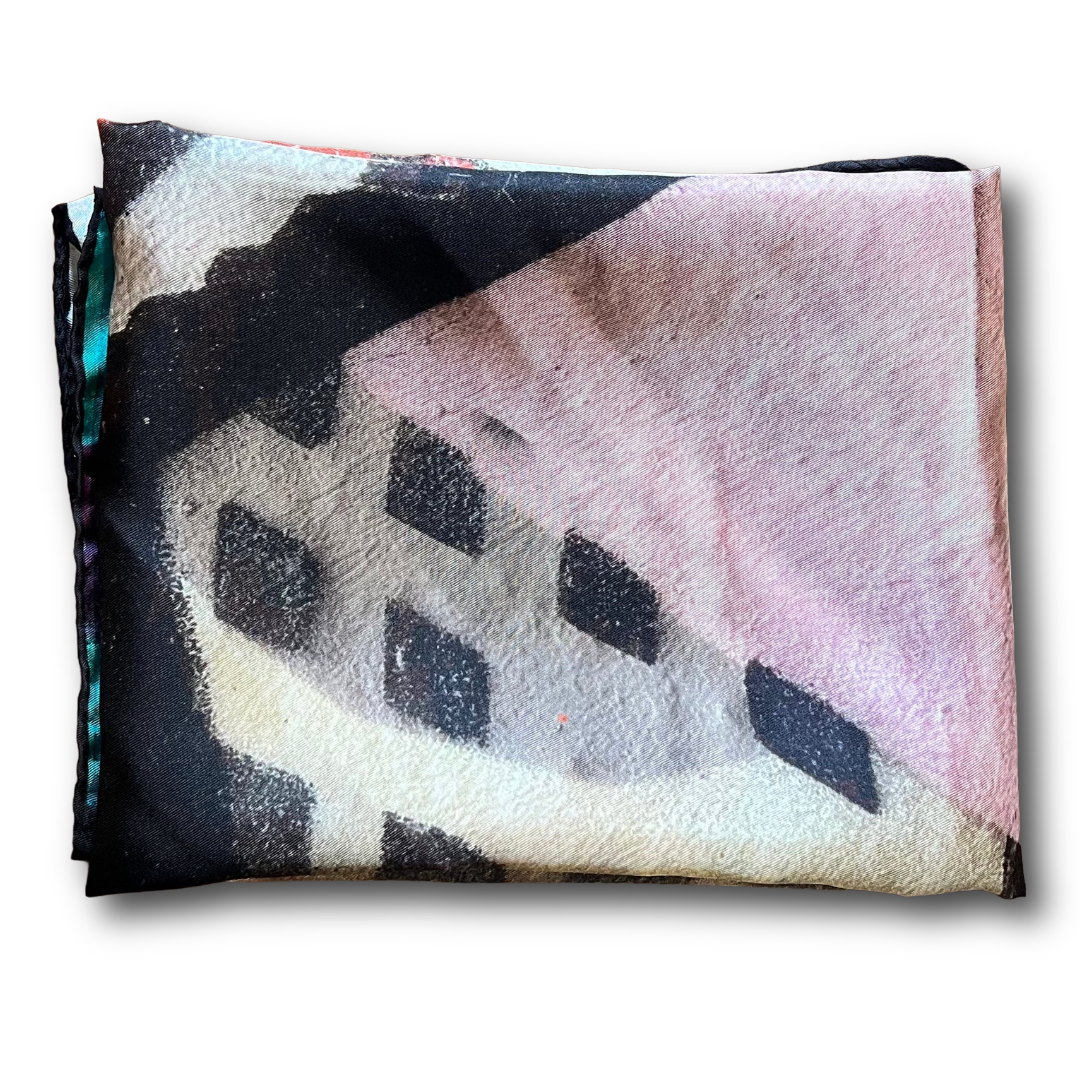 Regent -  Large Square Silk Scarf - 65cm - Plane