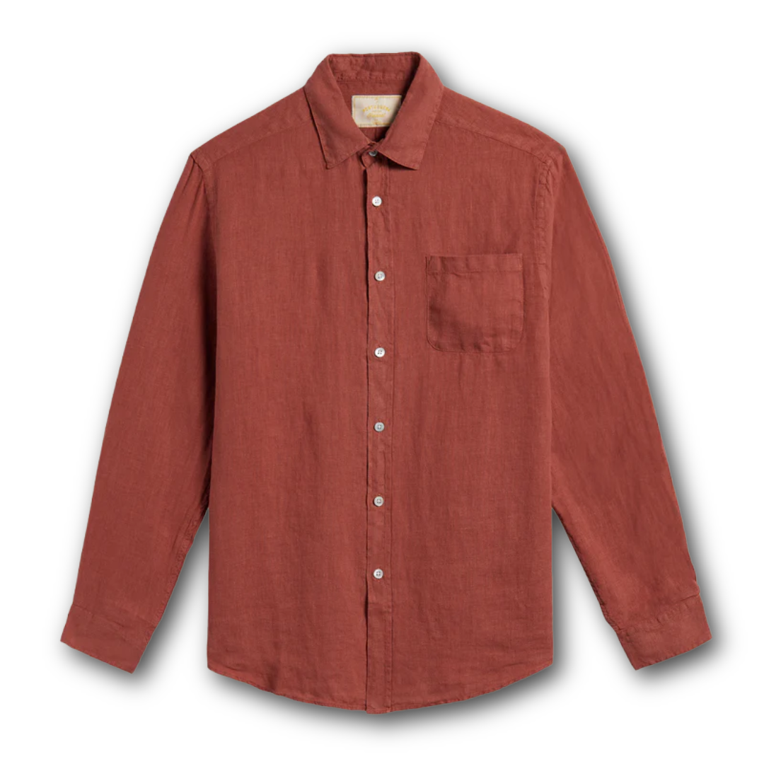 Portuguese Flannel - Linen - Terracota