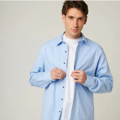 PEREGRINE - Deck Shirt - Ocean Blue