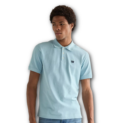 Wrangler - Regular Polo Shirt - Forget Me Not