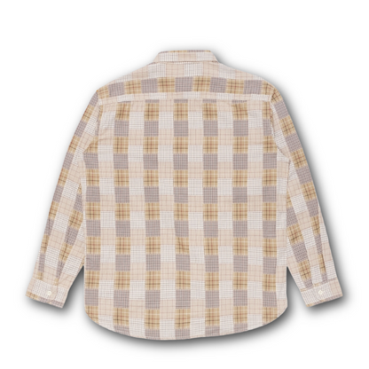 Edwin - Work Shirt - Patchwork Dobby Fabric
