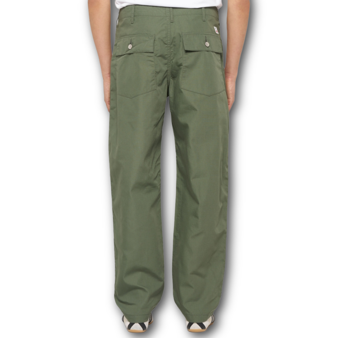 EDWIN - Baker Pant - Ripstop Fabric - Olive