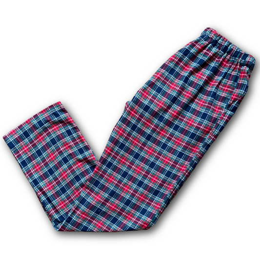 Regent - Lounge Pants - Navy Check - PJ