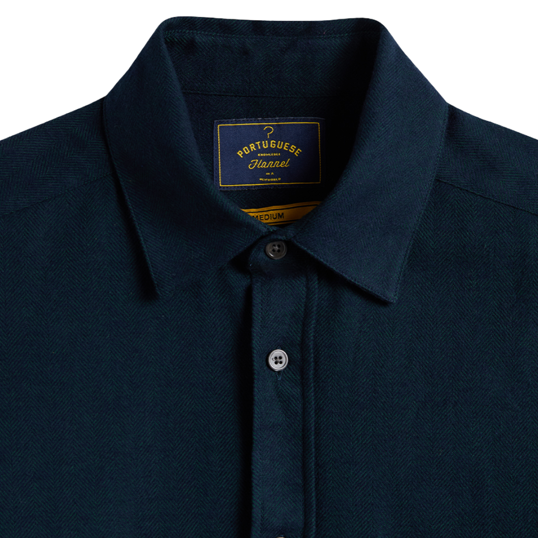 Portuguese Flannel - Espiga - Green