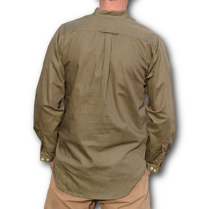 Yarmouth Oilskins - The Admiralty Shirt - Cotton - Olive