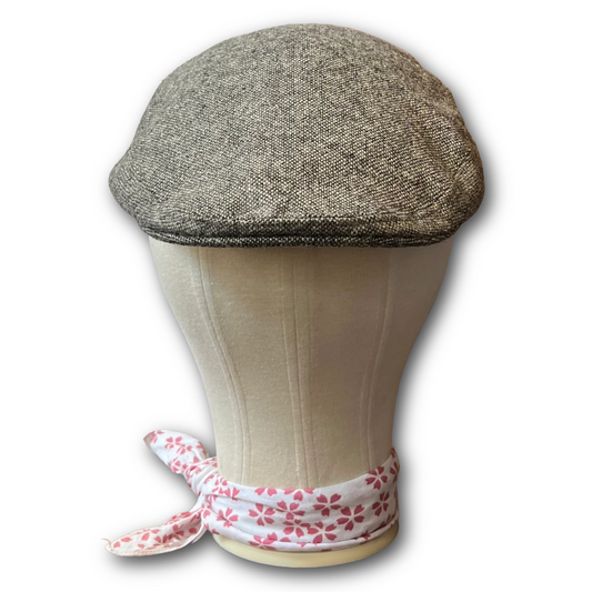 Thorn spec tweed flat cap