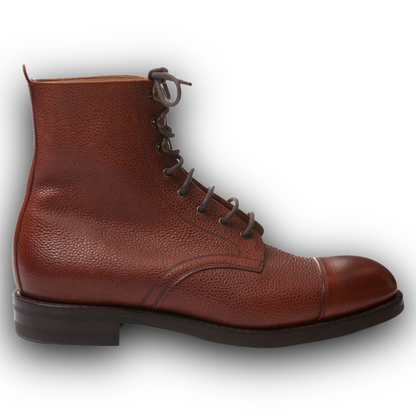 Regent - 'Jason' Derby Boot - Mahogany Grain Boot