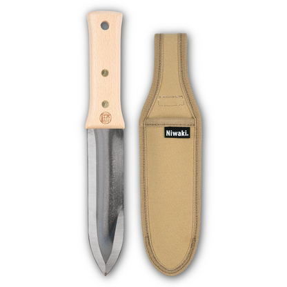 Niwaki - Hori Hori Gardening Tool - Carbon Steel + Canvas Holster