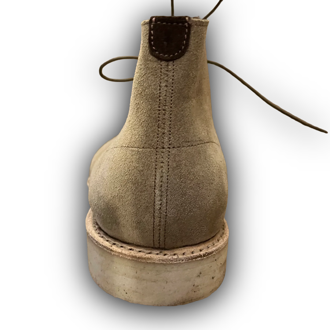 Regent - 'Max' Crepe Soled Desert Boot - Sughero Khaki Suede