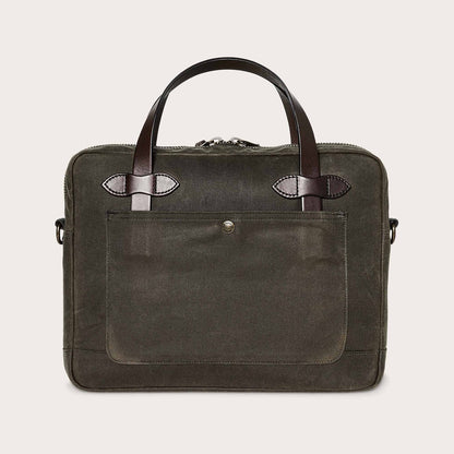 FILSON - Tin Cloth Compact Briefcase - Otter Green