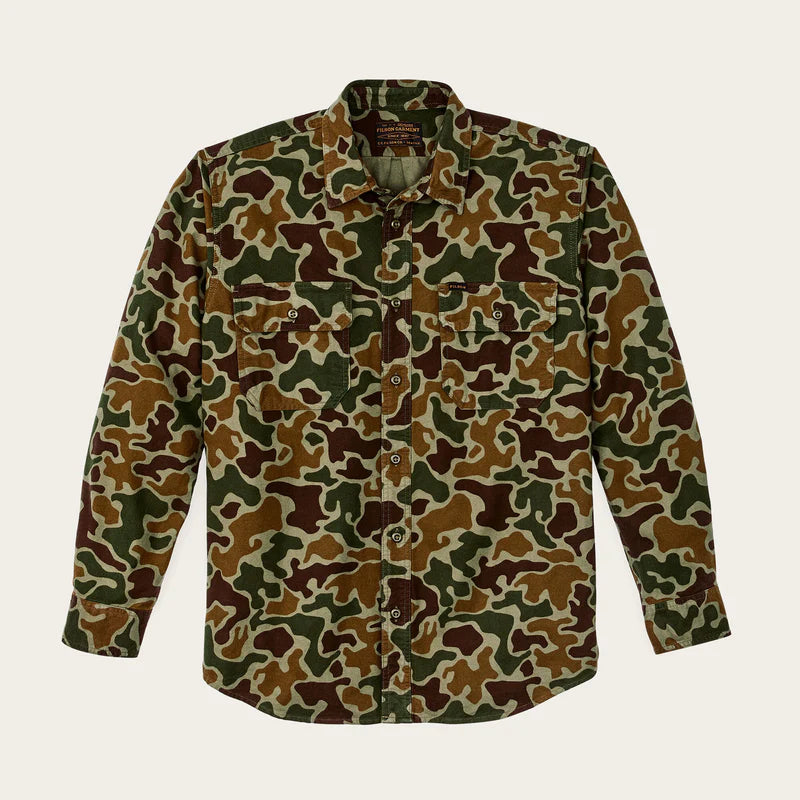 Filson - Field Flannel Shirt - Frog Camo
