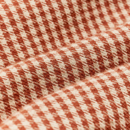 FILSON - The Rangeland Flannel Shirt - Salmon/Oat Houndstooth