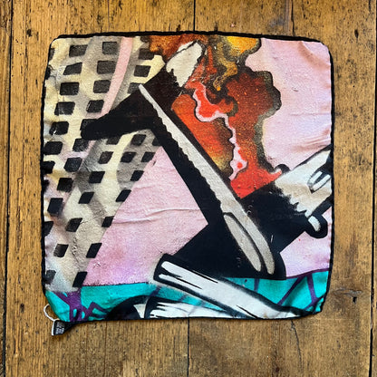 Regent - Silk Pocket Square - Plane