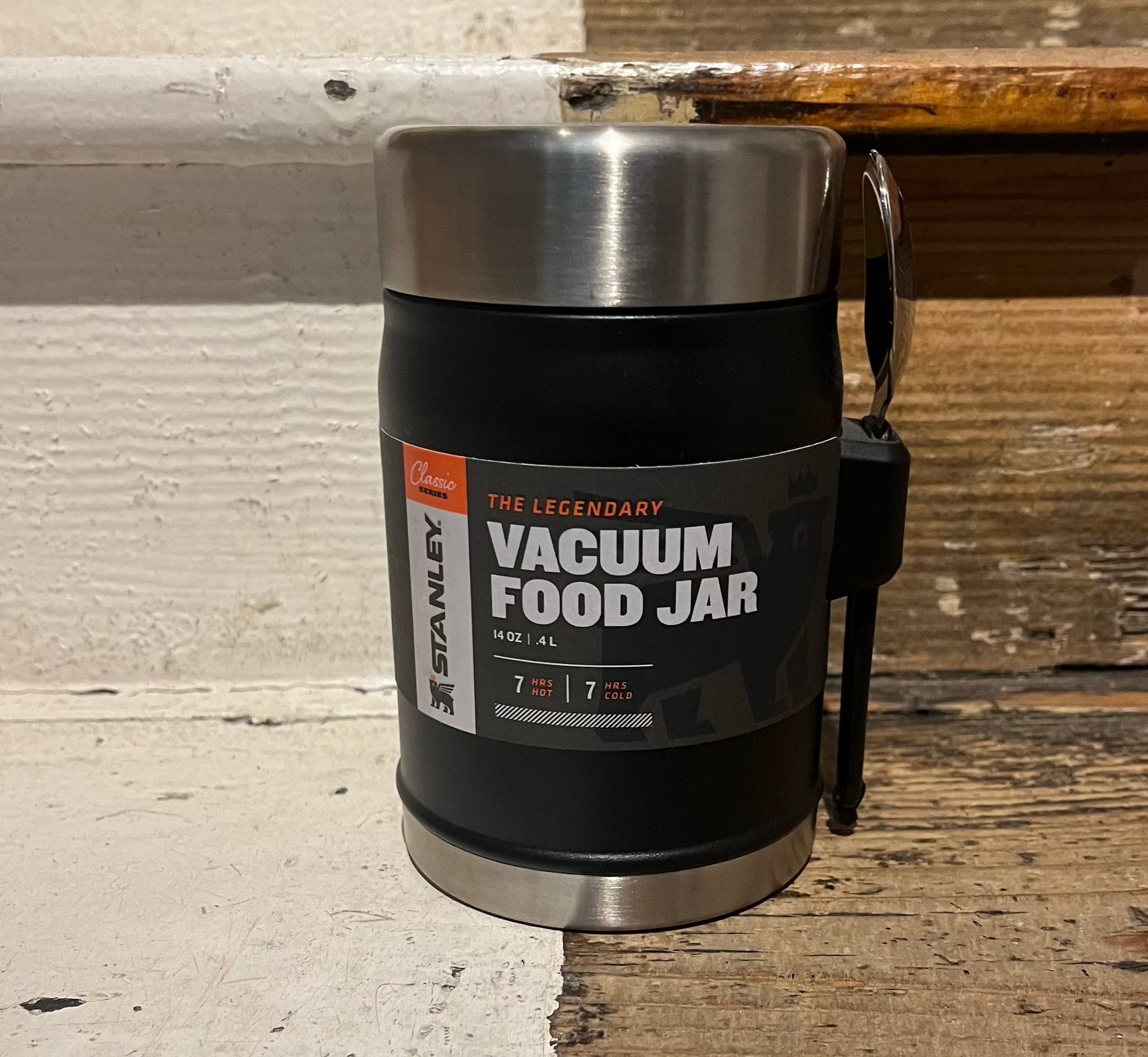 Stanley - Legendary Vacuum Food Jar - 14oz - Black