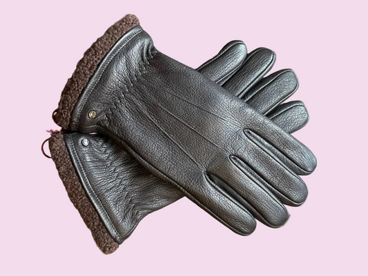 DENTS - Brown Leather - Gloves
