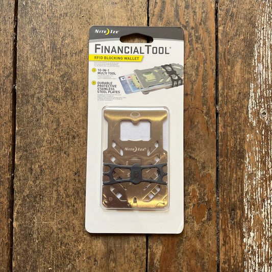 Nite Ize - Financial Tool ®- RFID Blocking Wallet- Black - FMTR-01-R7