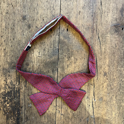 Regent - Silk Bow Tie - Sea Nott - Red/Navy/White