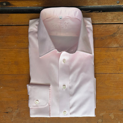 Regent shrimp shirt in pale pink