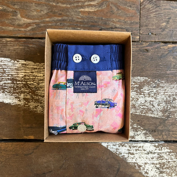 McAlson - Boxer Shorts - Hollywood Pink - M4800