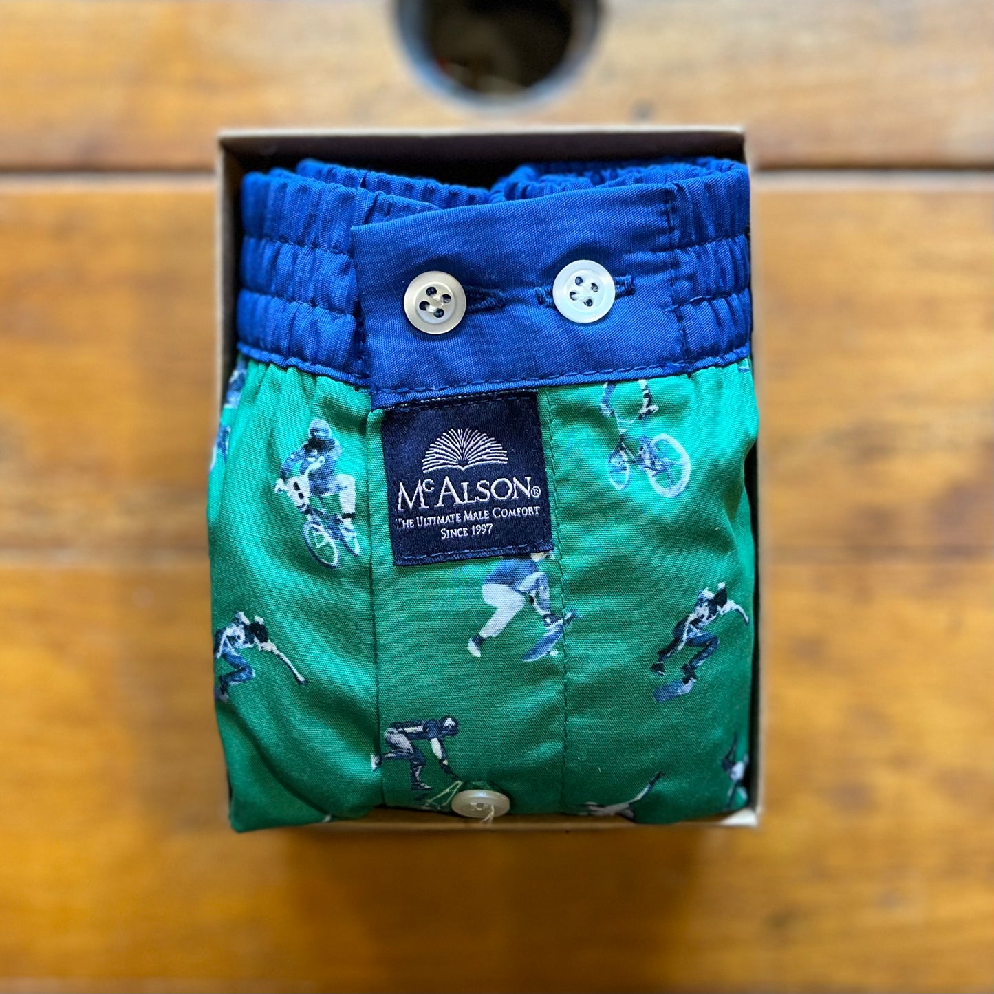 McAlson - Boxer Shorts - Green - BMX - M4637