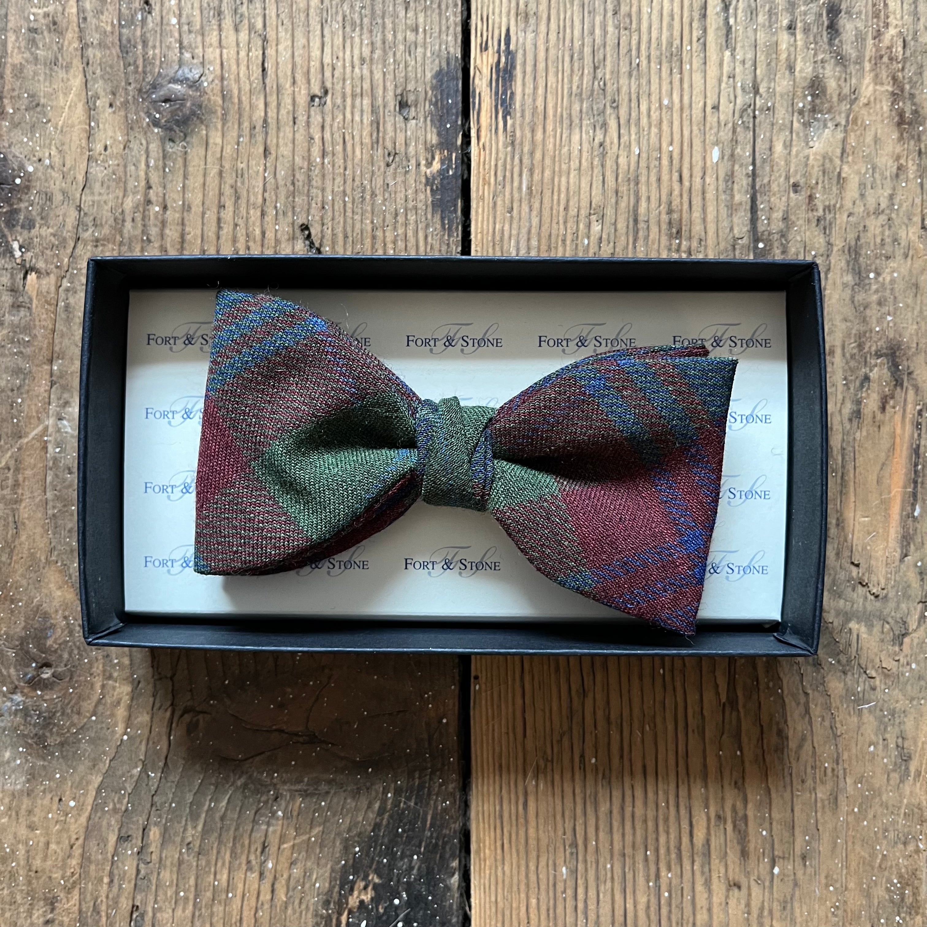 Regent Tailoring - Tweed Bow Tie - Shop Menswear in Salisbury