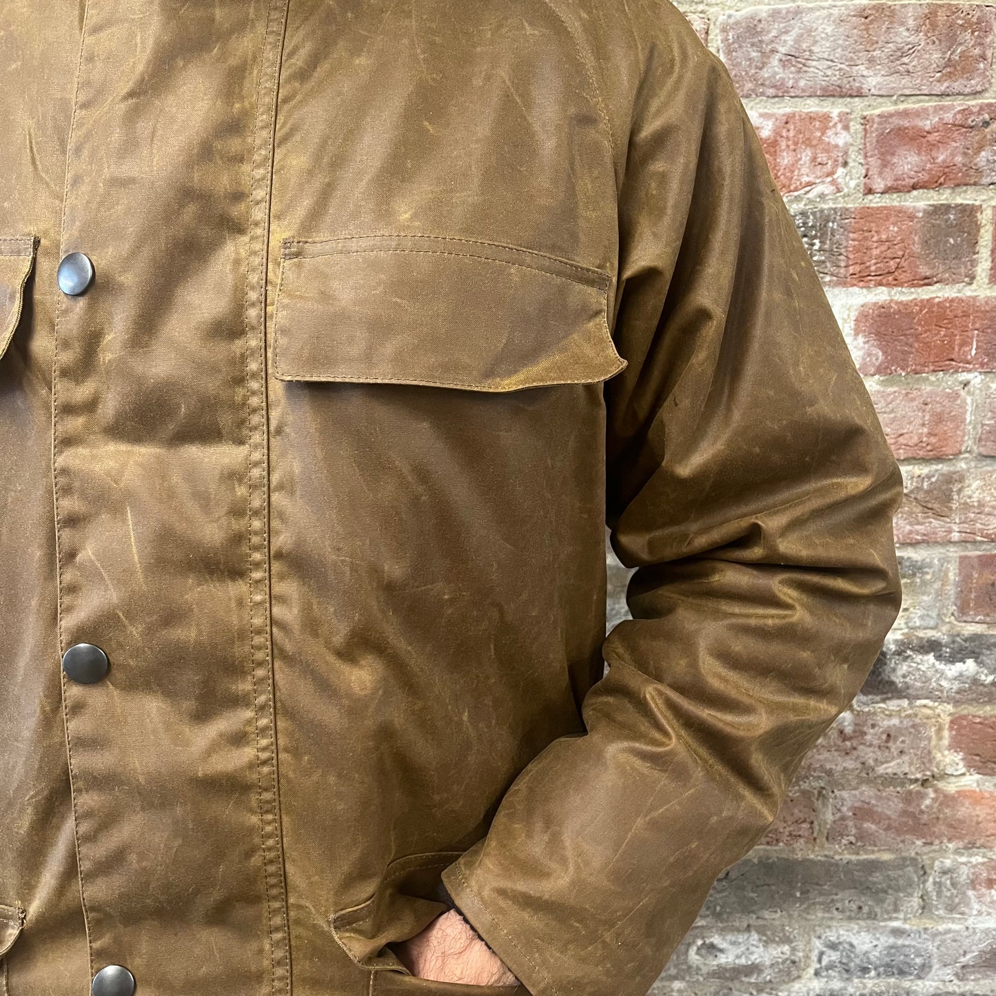 REGENT - Finnian - Waxed Jacket - Antique Brown