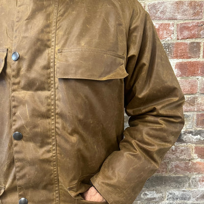 REGENT - Finnian - Waxed Jacket - Antique Brown