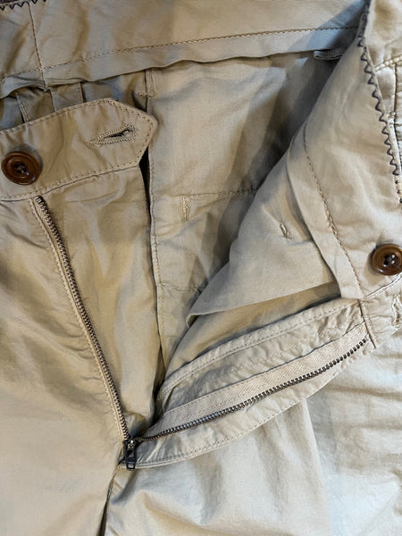 Hartford - Tom Woven Pants  - Cotton - Khaki